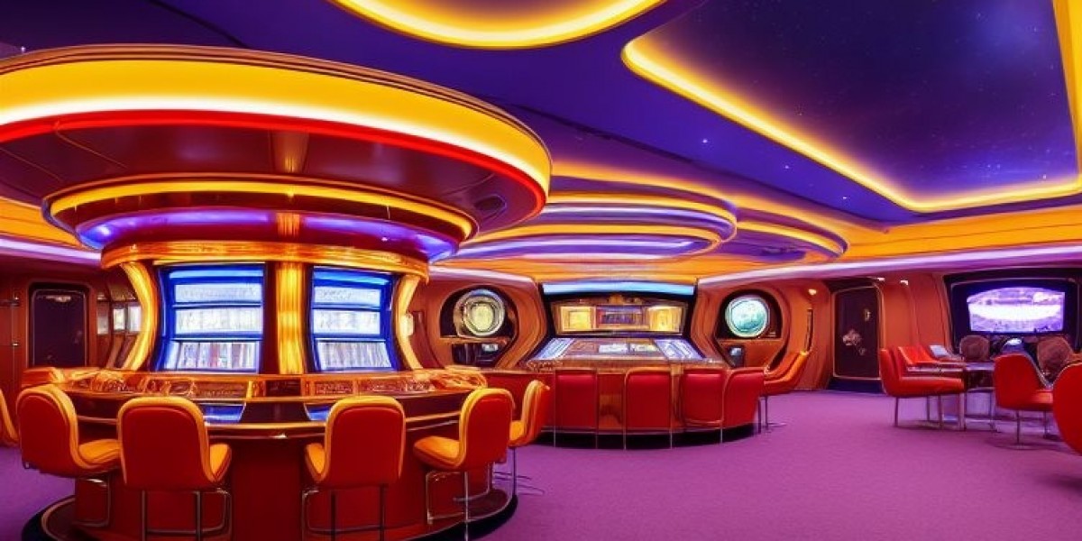 One-armed bandits at the gaming establishment